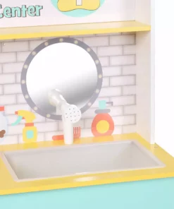 TeamsonUS Teamson Kids Little Helper Wooden Pet Care And Veterinary Clinic Playset