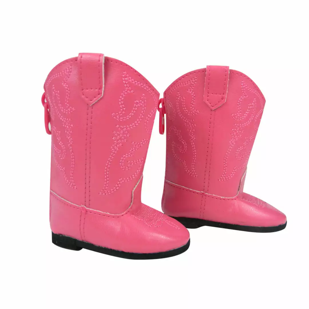 TeamsonUS Sophia's - 18" Doll - Western Boots - Hot Pink 3 TeamsonUS Sophia's - 18" Doll - Western Boots - Hot Pink