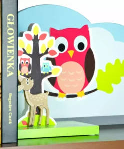 TeamsonUS Fantasy Fields Enchanted Woodland Bookshelf, Multicolor