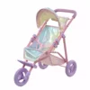 TeamsonUS Kids Olivias Little World Magical Dreamland Jogging Doll Stroller, Iridescent 1 TeamsonUS Kids Olivias Little World Magical Dreamland Jogging Doll Stroller, Iridescent
