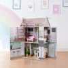 TeamsonUS New Olivia's Little World Wooden Dreamland Farmhouse Dollhouse Set
