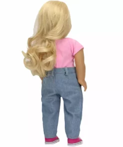 TeamsonUS Sophia's High Rise Loose Fit Jeans For 18