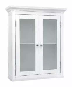 TeamsonUS Teamson Home Madison Removable Wooden Wall Cabinet With 2 Doors, White 13 TeamsonUS Teamson Home Madison Removable Wooden Wall Cabinet With 2 Doors, White