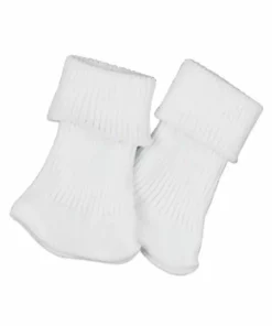 TeamsonUS Sophia's Ribbed Fold Over Cuff Crew Socks For 18" Dolls, White Kids 12 TeamsonUS Sophia's Ribbed Fold Over Cuff Crew Socks For 18
