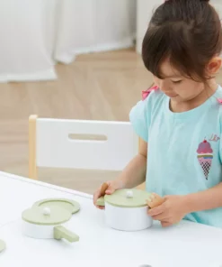 TeamsonUS Teamson Kids Little Chef Frankfurt Wooden Cookware Play Kitchen Accessories, Green 16 TeamsonUS Teamson Kids Little Chef Frankfurt Wooden Cookware Play Kitchen Accessories, Green