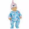 TeamsonUS Sophia's 2 Piece Winter Print Fleece Sleeper Outfit With Hat Set For 15'' Dolls, Blue/Pink Kids 1 TeamsonUS Sophia's 2 Piece Winter Print Fleece Sleeper Outfit With Hat Set For 15'' Dolls, Blue/Pink Kids