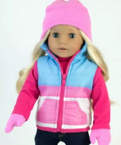 TeamsonUS Sophia's Winter Outfit And Inner Tube Set For 18" Dolls Kids 10 TeamsonUS Sophia's Winter Outfit And Inner Tube Set For 18