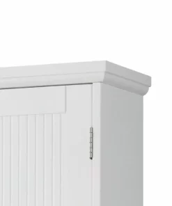 TeamsonUS Teamson Home Newport Contemporary Wooden Removable Cabinet, White