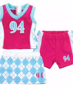 TeamsonUS Kids Sophia's - 18" Doll - Sports Uniform Set - Blue/Hot Pink