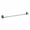 TeamsonUS Teamson Home 18" Swirl Towel Bar, Brushed Satin Nickel 2 TeamsonUS Teamson Home 18" Swirl Towel Bar, Brushed Satin Nickel