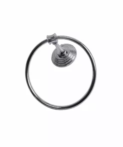 TeamsonUS Teamson Home Wall Mounted Towel Ring, Chrome