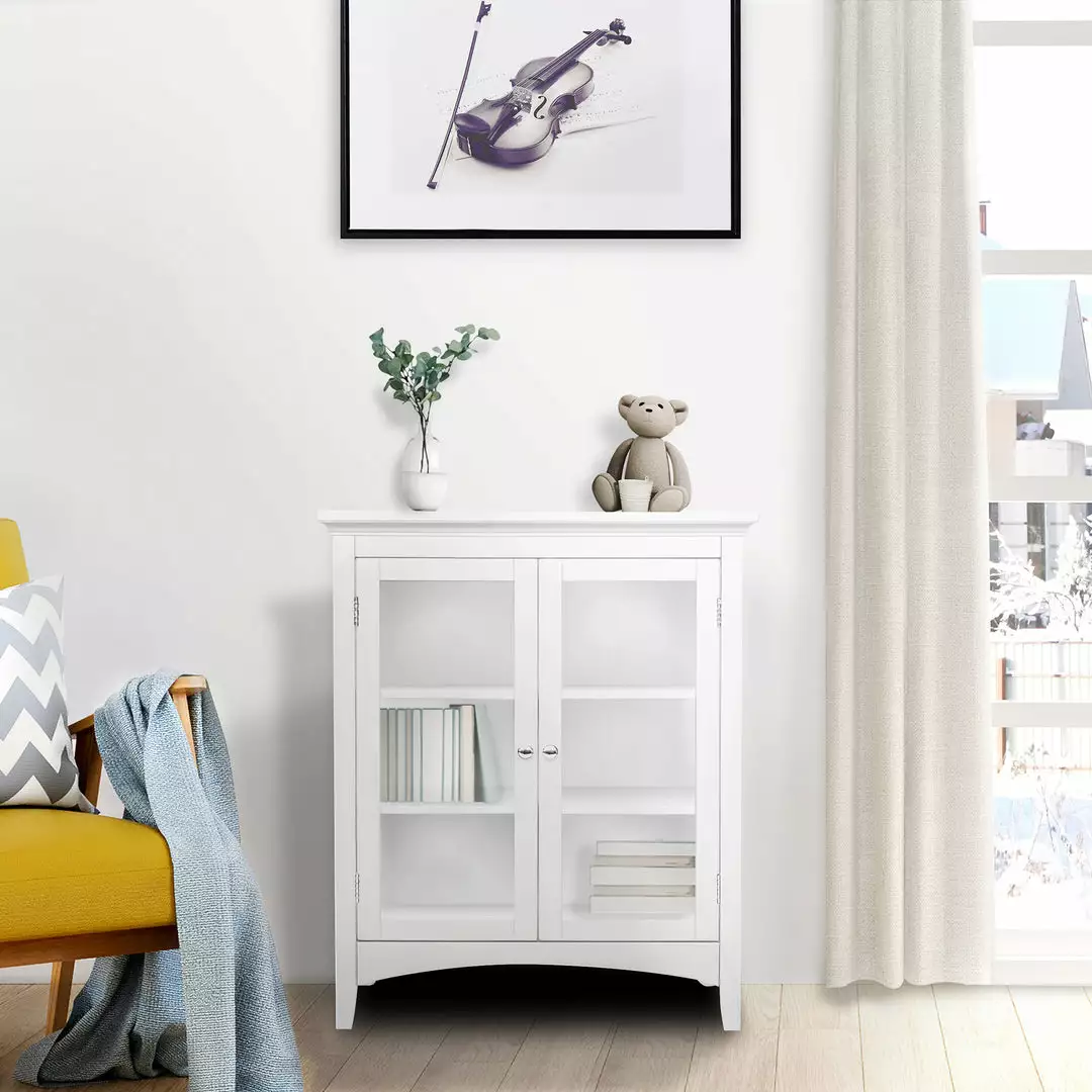 TeamsonUS Teamson Home Floor Storage Cabinet, 2 Adjustable Shelves 5 TeamsonUS Teamson Home Floor Storage Cabinet, 2 Adjustable Shelves