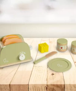 TeamsonUS Teamson Kids Little Chef Frankfurt Wooden Toaster Play Kitchen Accessories, Green 10 TeamsonUS Teamson Kids Little Chef Frankfurt Wooden Toaster Play Kitchen Accessories, Green