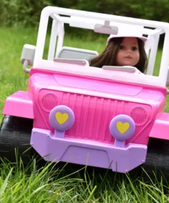 TeamsonUS Sophia's 4 X 4 Hot Pink Beach Cruiser Truck For 18