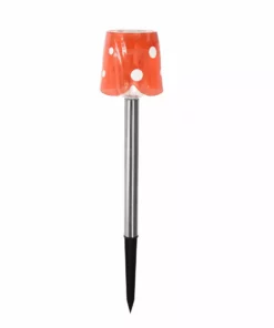 TeamsonUS Teamson Home Mini Solar Stake Lights, Set Of 6, Red
