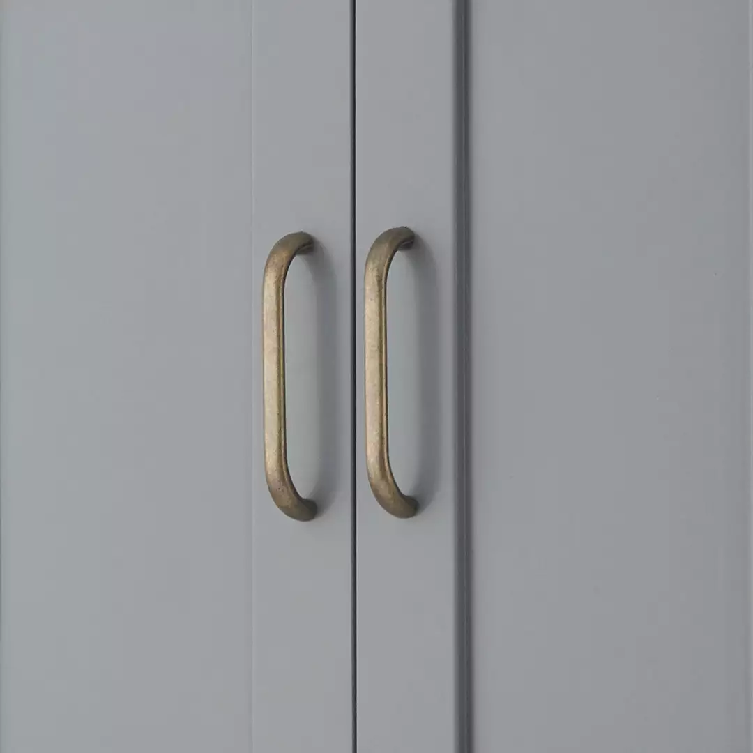 TeamsonUS Teamson Home Mercer Mid Century Modern Removable Wooden Cabinet, Gray 8 TeamsonUS Teamson Home Mercer Mid Century Modern Removable Wooden Cabinet, Gray