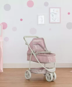 TeamsonUS Olivia's Little World Polka Dots Princess 2-in-1 Baby Doll Stroller, Pink 10 TeamsonUS Olivia's Little World Polka Dots Princess 2-in-1 Baby Doll Stroller, Pink