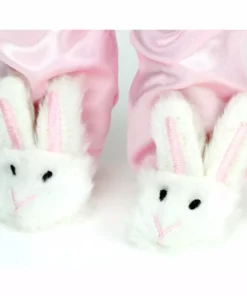 TeamsonUS Sophia's - 18" Doll - Doll Julia With Satin Pajama, Bunny Slippers, Hair Ribbon - Pink Kids