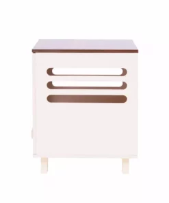 TeamsonUS Teamson Pets Daisy Elevated Vented Wooden Cat Litter Box Enclosure Side Table New 18 TeamsonUS Teamson Pets Daisy Elevated Vented Wooden Cat Litter Box Enclosure Side Table New