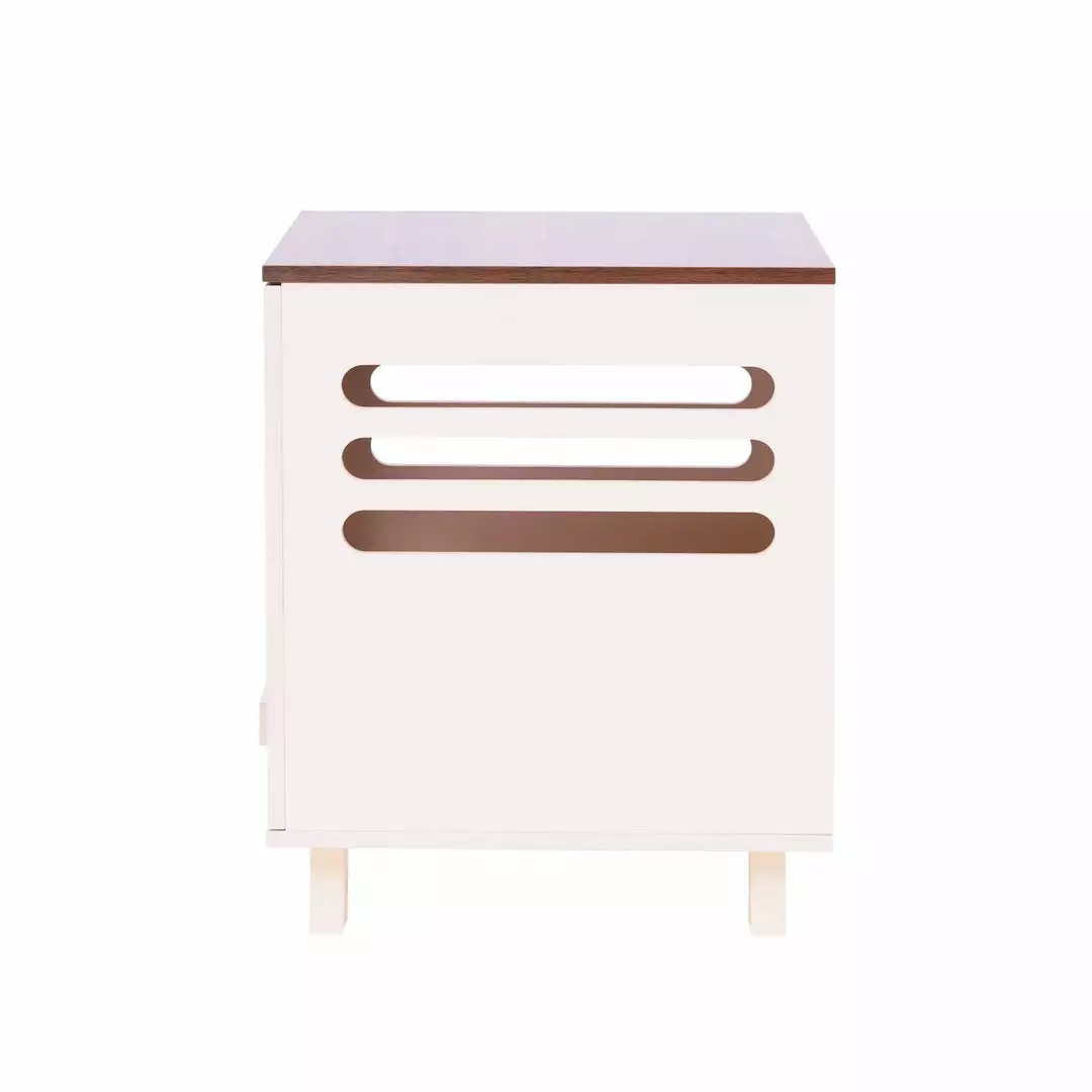 TeamsonUS Teamson Pets Daisy Elevated Vented Wooden Cat Litter Box Enclosure Side Table New 8 TeamsonUS Teamson Pets Daisy Elevated Vented Wooden Cat Litter Box Enclosure Side Table New