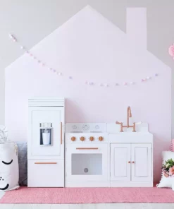 TeamsonUS Teamson Kids Little Chef Paris Complete Kitchen Playset, White