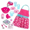 TeamsonUS Sophia's Baking Accessories And Apron Set For 18" Dolls, Pink Kids