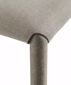 TeamsonUS Teamson Home Fabric Dining Chair With Metal Legs, Set Of 2, Mocha 13 TeamsonUS Teamson Home Fabric Dining Chair With Metal Legs, Set Of 2, Mocha