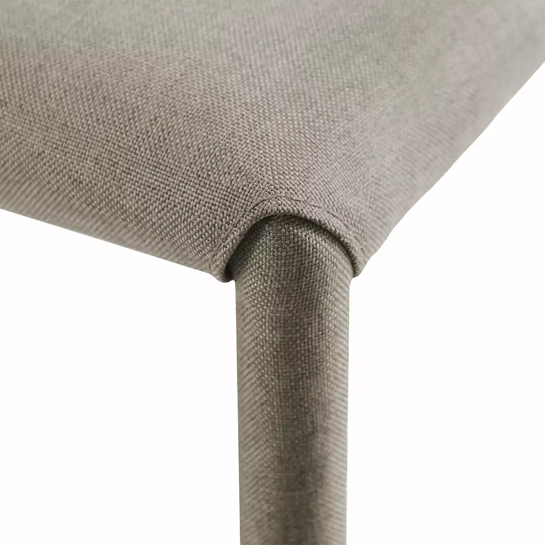 TeamsonUS Teamson Home Fabric Dining Chair With Metal Legs, Set Of 2, Mocha 8 TeamsonUS Teamson Home Fabric Dining Chair With Metal Legs, Set Of 2, Mocha