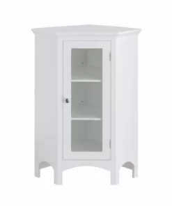 TeamsonUS Madison Corner Floor Cabinet Home