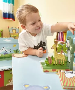 TeamsonUS Fantasy Fields Sunny Safari Bookends, Set Of 2, Multicolor Kids