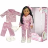 TeamsonUS Sophia's - 18" Doll - Doll Julia With Satin Pajama, Bunny Slippers, Hair Ribbon - Pink Kids 1 TeamsonUS Sophia's - 18" Doll - Doll Julia With Satin Pajama, Bunny Slippers, Hair Ribbon - Pink Kids