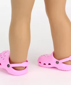 TeamsonUS Kids Sophia's Clog Sandal Shoes Accessory For 18" Dolls, Light Pink 9 TeamsonUS Kids Sophia's Clog Sandal Shoes Accessory For 18