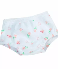 TeamsonUS Kids Sophia's Underwear Set For 18'' Dolls, White/Pink