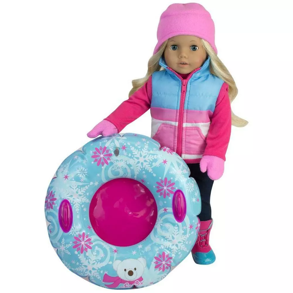 TeamsonUS Sophia's Winter Outfit And Inner Tube Set For 18" Dolls Kids 3 TeamsonUS Sophia's Winter Outfit And Inner Tube Set For 18" Dolls Kids