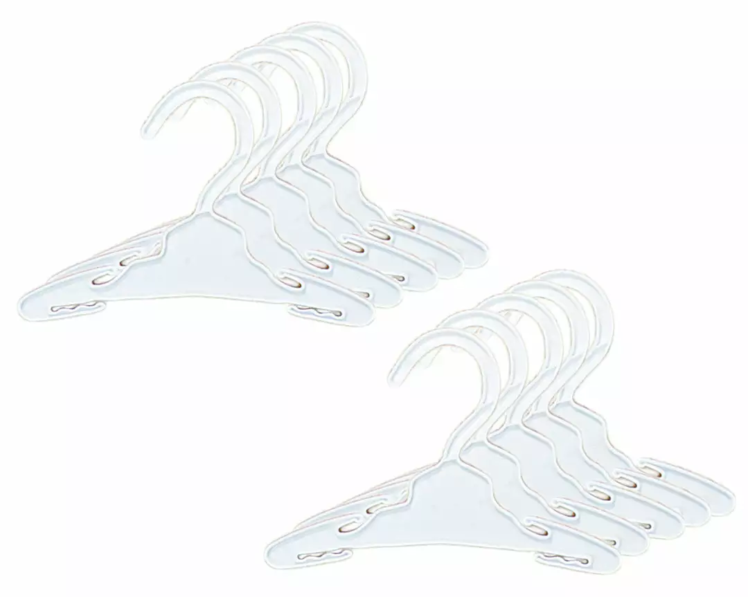 TeamsonUS Sophia's 7 1/2" Plastic Hangers 10 Pack Set For 18" Dolls, White Kids 6 TeamsonUS Sophia's 7 1/2" Plastic Hangers 10 Pack Set For 18" Dolls, White Kids