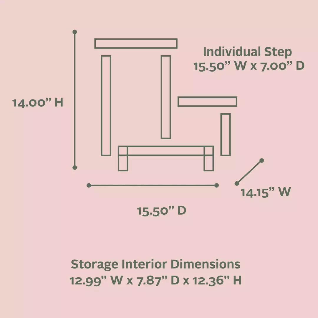 TeamsonUS Teamson Pets Esker Wooden Pet Stairs Ramp For Cat Or Dog, Mocha/Walnut 6 TeamsonUS Teamson Pets Esker Wooden Pet Stairs Ramp For Cat Or Dog, Mocha/Walnut
