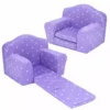 TeamsonUS Sophia's Polka Dot Pull-Out Chair Bed For 18'' Dolls, Purple Kids 1 TeamsonUS Sophia's Polka Dot Pull-Out Chair Bed For 18'' Dolls, Purple Kids